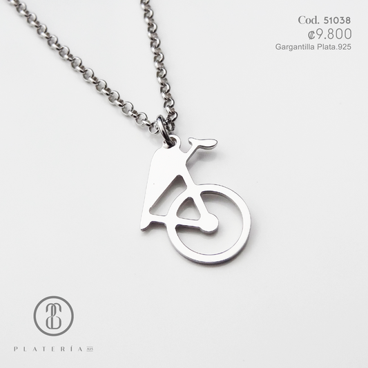 GARGANTILLA RODINADA PLATA.925