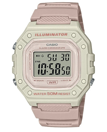 64479 RELOJ CASIO HULE BEIGE