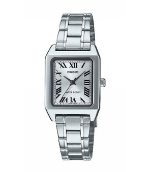 68614 RELOJ CASIO CUADRADO METAL PLATEADO