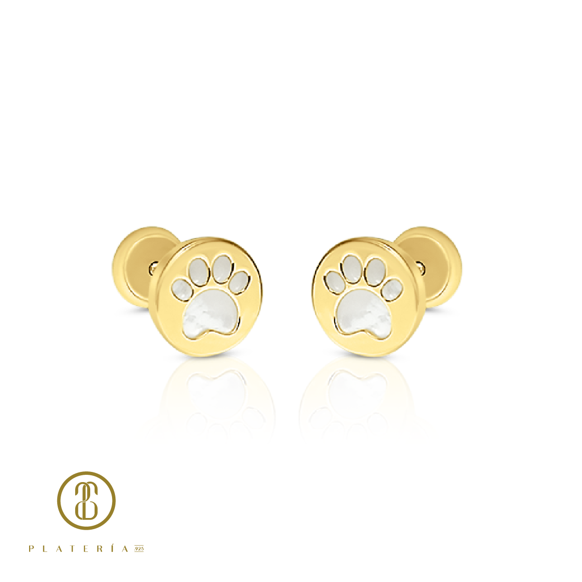 69929 ARETE HUELLITA ORO 10K