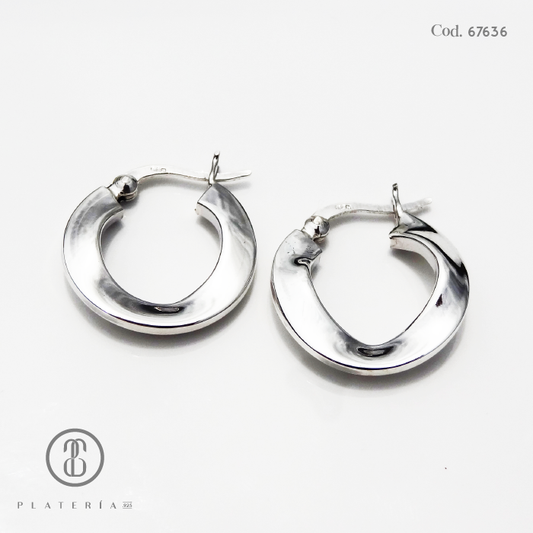 ARGOLLA 4X20MM LISA PLATA.925