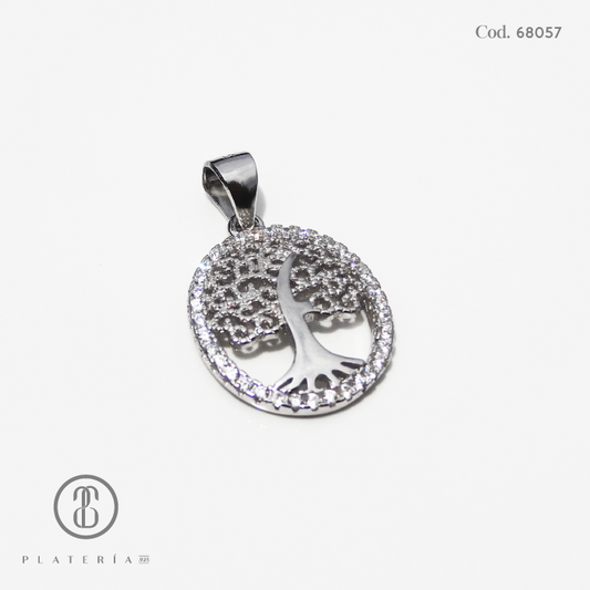 JUEGO RODINADO ARBOL DE LA VIDA PLATA.925