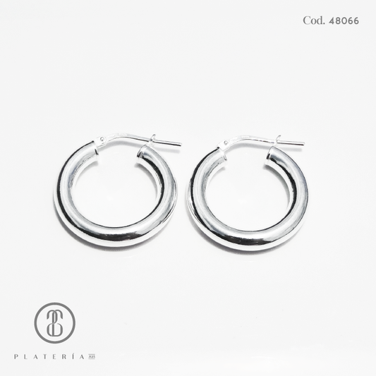 ARGOLLA LISA 22MM PLATA.925