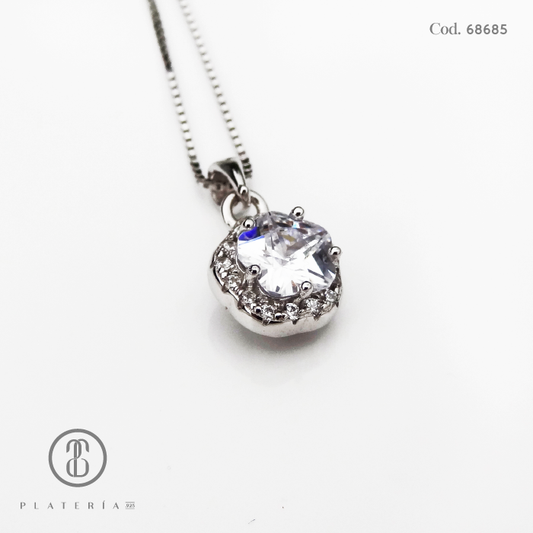 JUEGO RODINADO CHISPA ESTRELLA PLATA.925