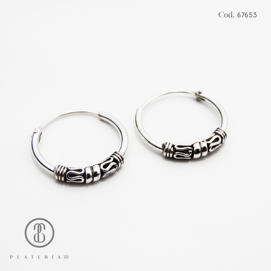 ARGOLLA BALI 1.2X14MM PLATA.925