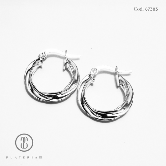 ARGOLLA MELCOCHA 18MM PLATA.925