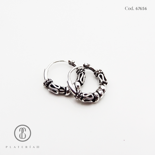 ARGOLLA BALI 1.2X12MM PLATA.925