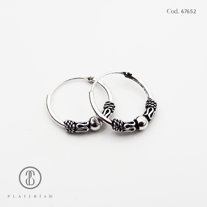 ARGOLLA BALI 1.2X14MM PLATA.925