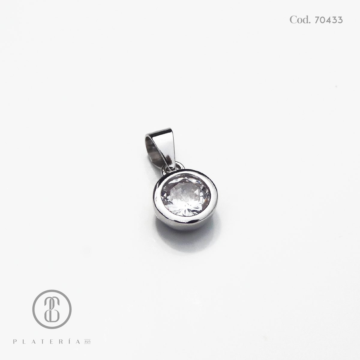 JUEGO RODINADO ZIRCON PLATA.925