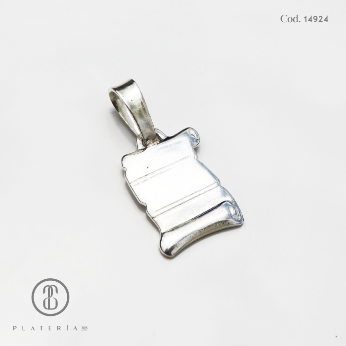 DIJE PLACA X PIEZA.925