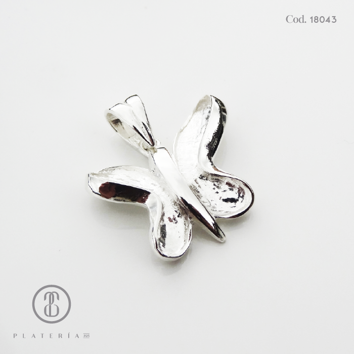 DIJE MARIPOSA PLATA.925