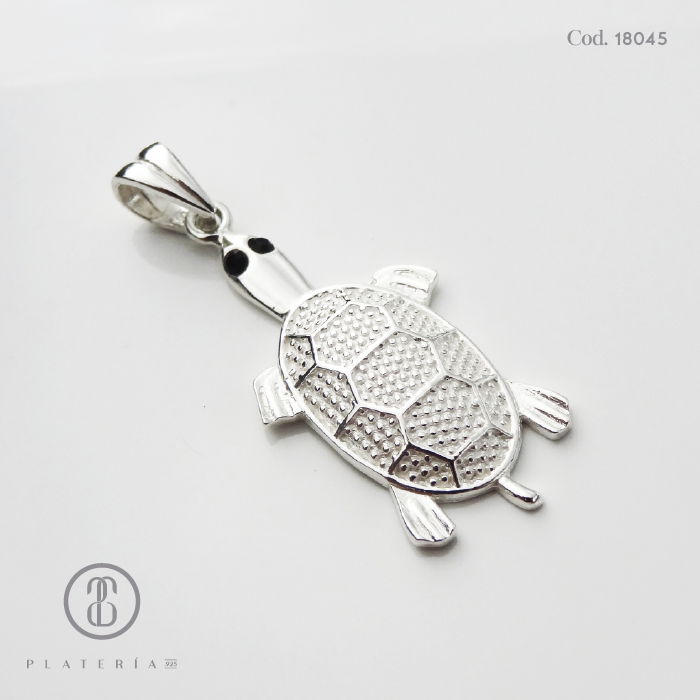 DIJE TORTUGA PLATA.925