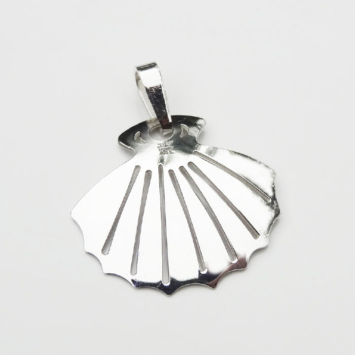 DIJE CONCHA PLATA.925