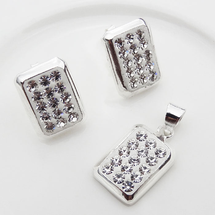 JUEGO CUADRADO SWOROSKY.925