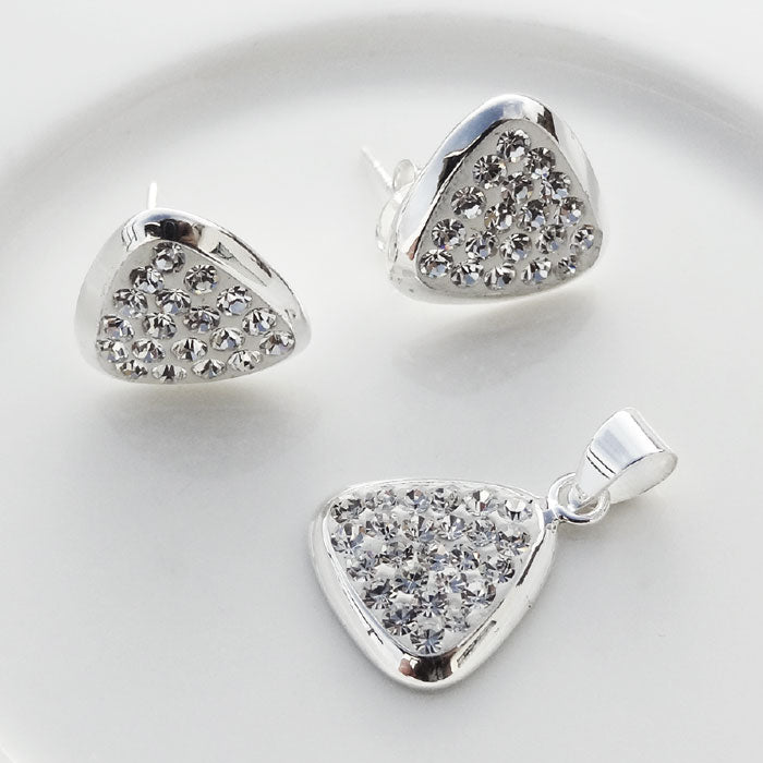 JUEGO SWOROSKY PLATA.925