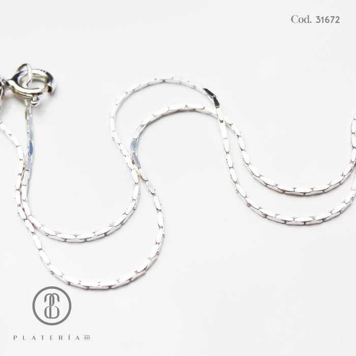 CADENA DELGADA PLATA.925