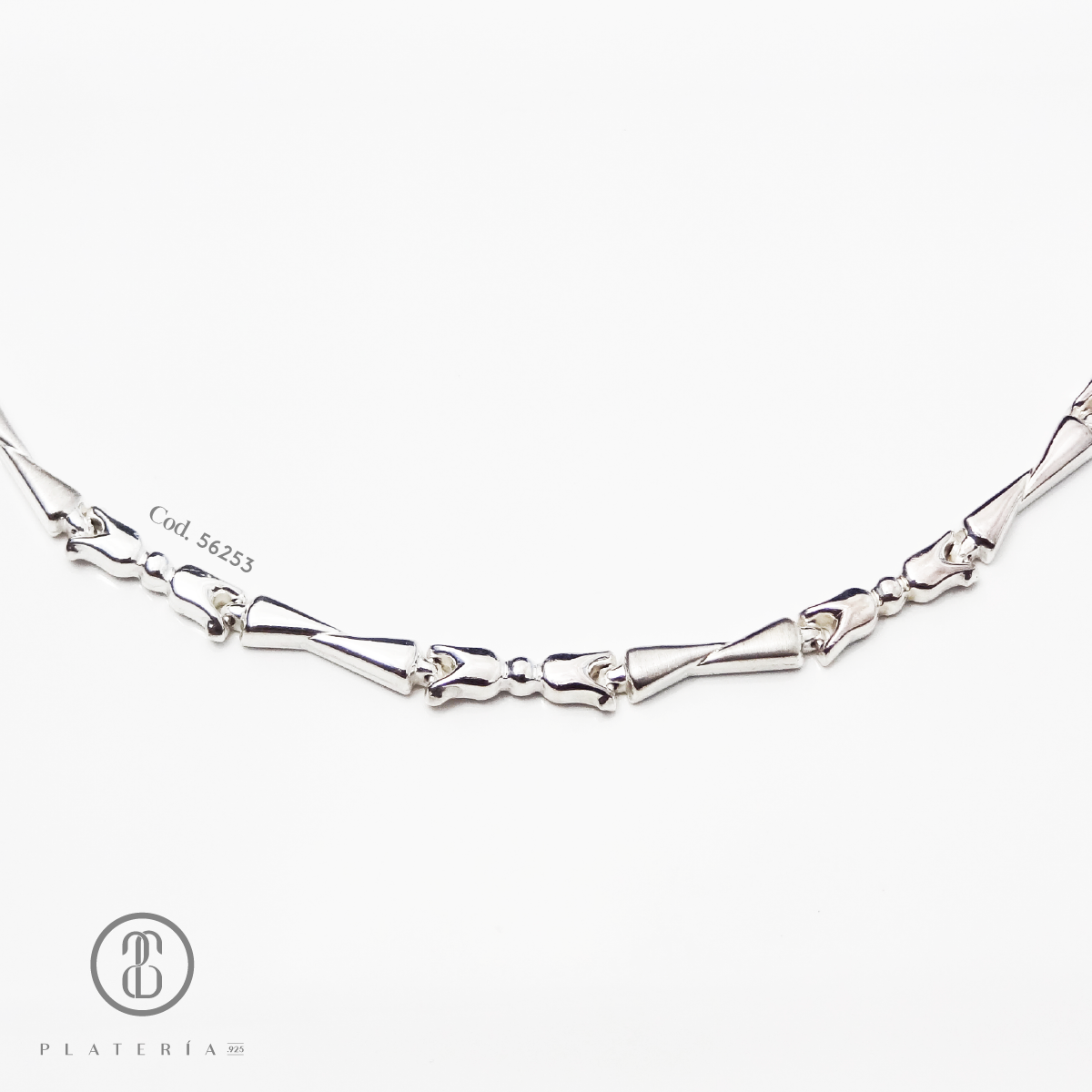 GARGANTILLA ACOPIADO PLATA .925