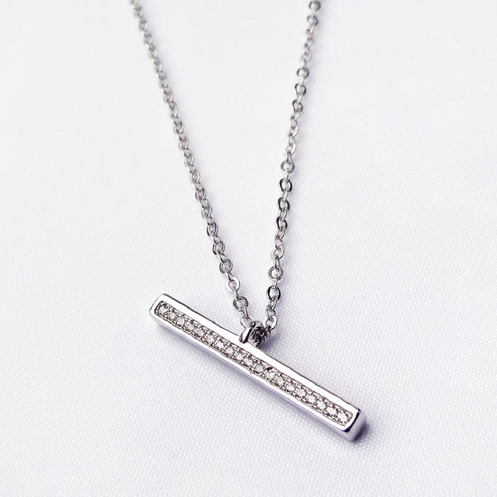 GARGANTILLA RODINADA PALITO PLATA.925