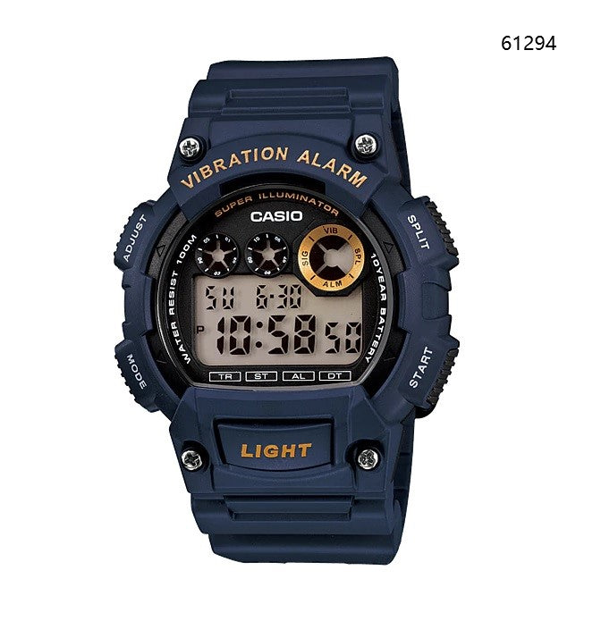 RELOJ CASIO HULE AZUL