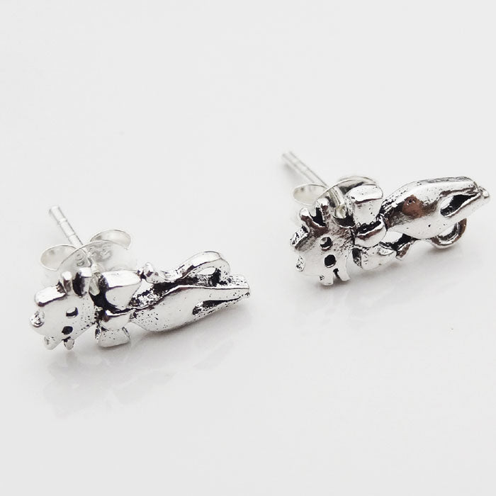 ARETE CORTO GATITO PLATA.925