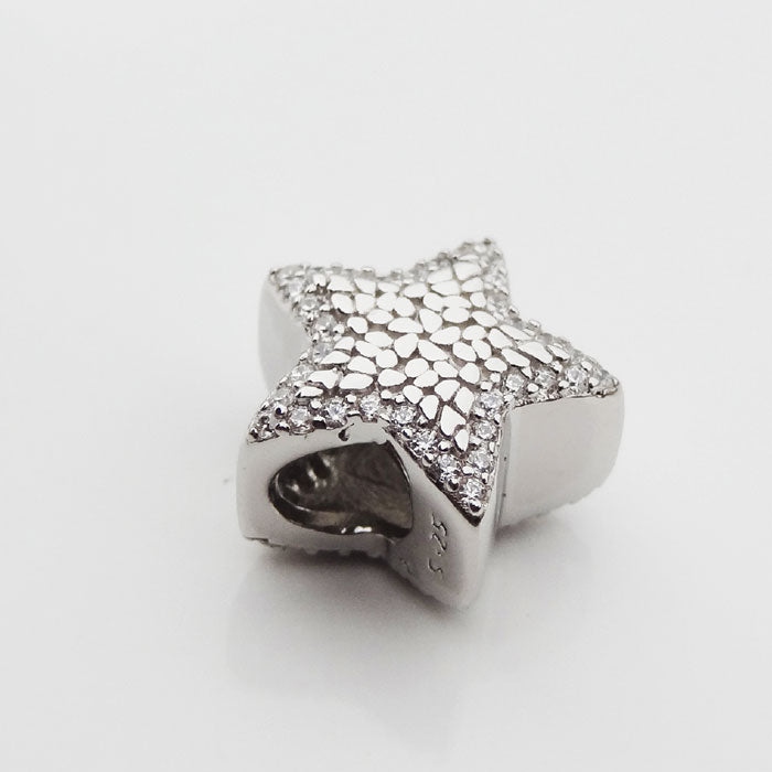 DIJE PARA PULSERA ESTRELLA PLATA.925