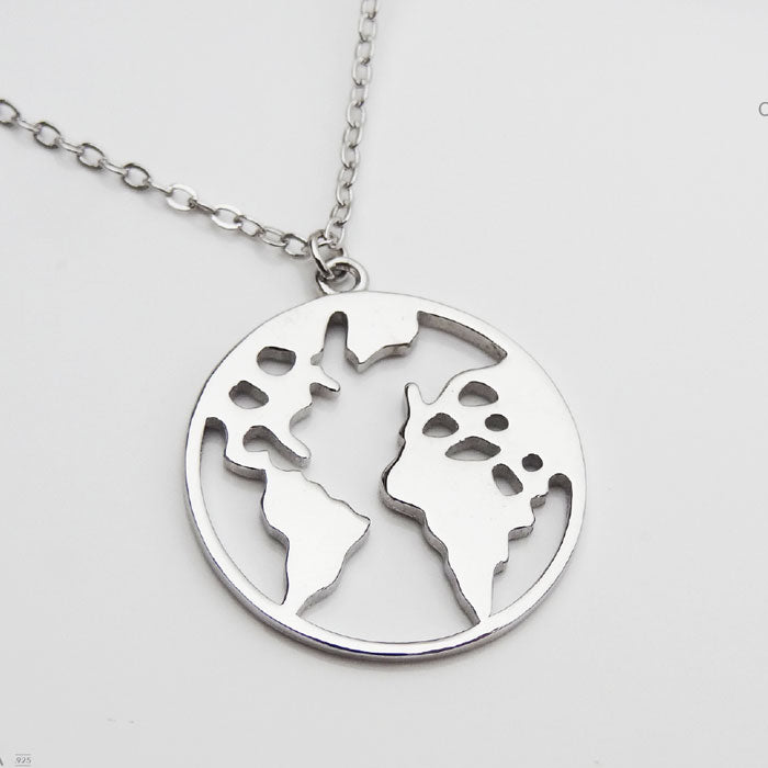 GARGANTILLA RODINADA MUNDO PLATA.925