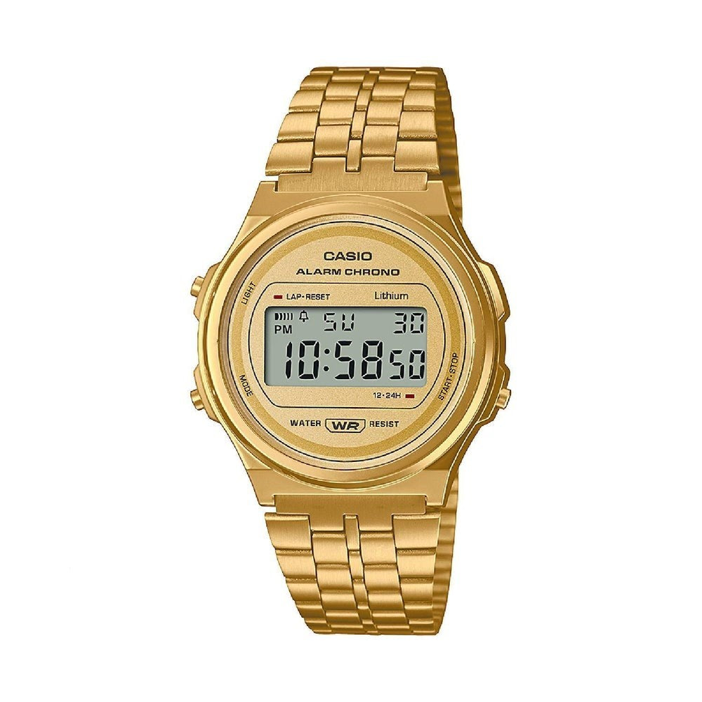 RELOJ CASIO METAL DORADO