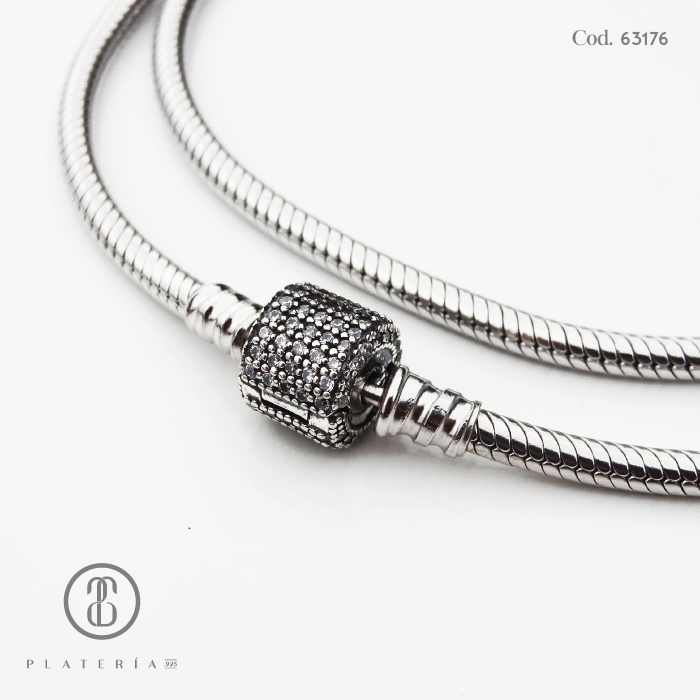 GARGANTILLA PARA ACCESORIOS PLATA.925