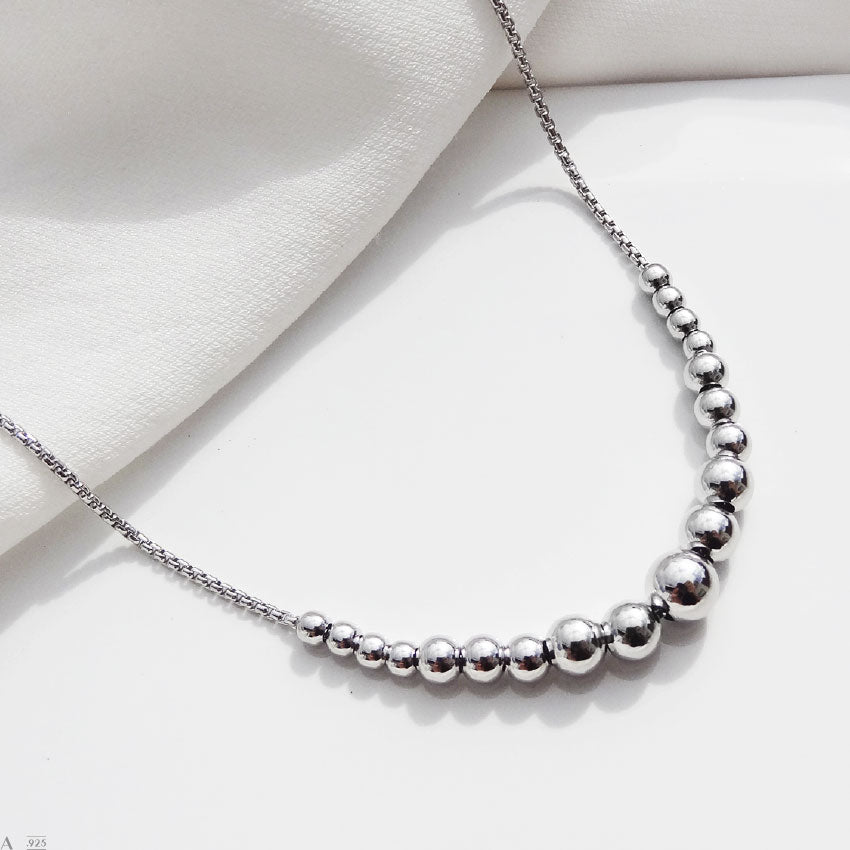 GARGANTILLA RODINADA PLATA.925
