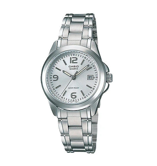 RELOJ CASIO METAL PLATEADO