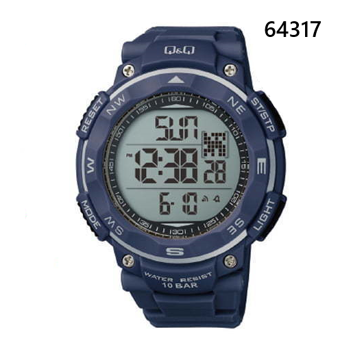 RELOJ QQ HULE AZUL