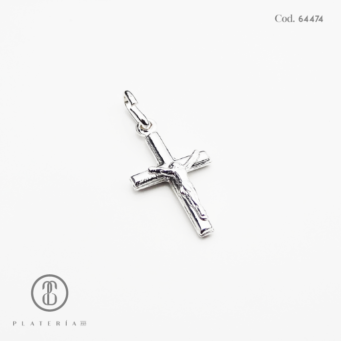 DIJE CRUCIFIJO PLATA.925