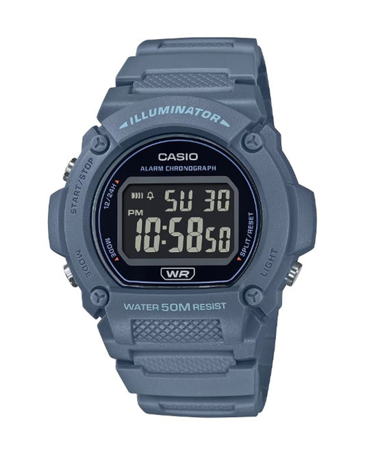 66181 RELOJ CASIO HULE AZUL