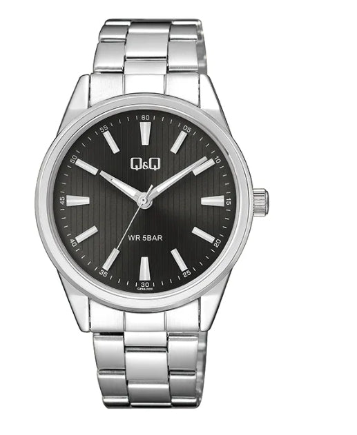 67305 RELOJ QQ METAL PLATEADO