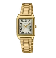 68612 RELOJ CASIO CUADRADO METAL DORADO