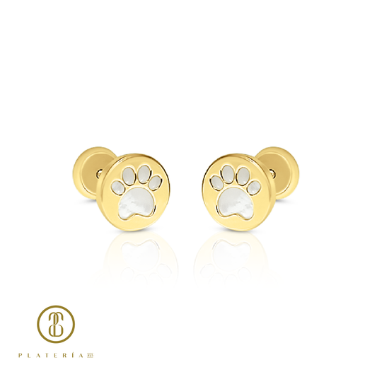 69929 ARETE HUELLITA ORO 10K