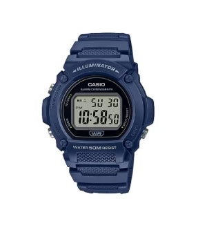 62163 RELOJ CASIO HULE AZUL