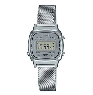 53830 RELOJ CASIO MUJER PLATEADO