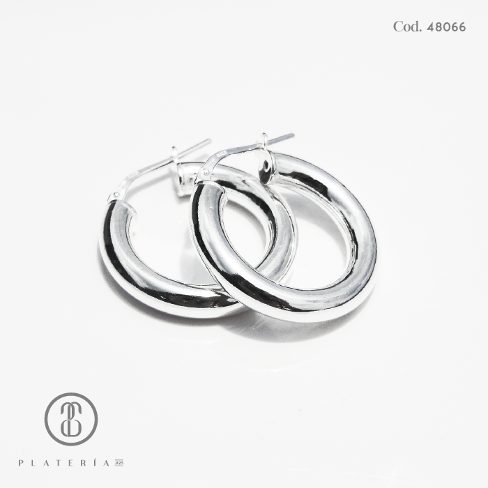 ARGOLLA LISA 22MM PLATA.925