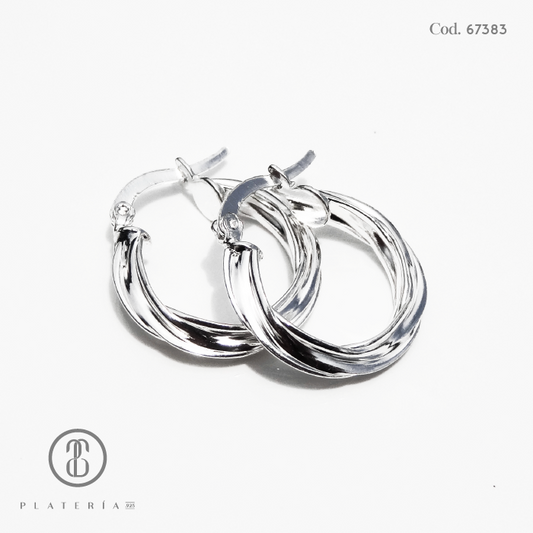 ARGOLLA MELCOCHA 18MM PLATA.925