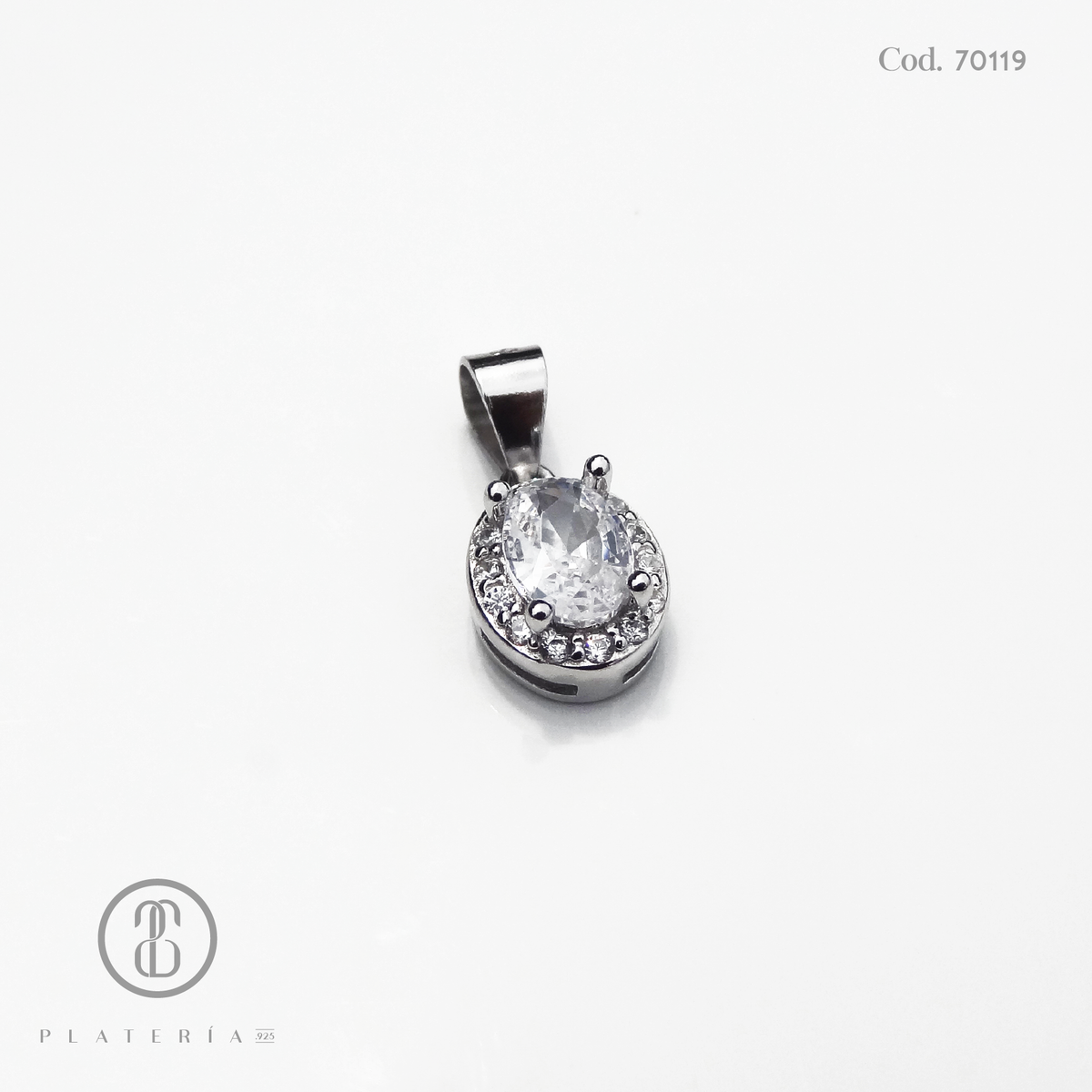 JUEGO RODINADO ZIRCON PLATA.925