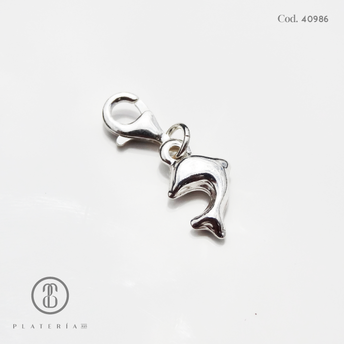 DIJE DELFIN PLATA.925