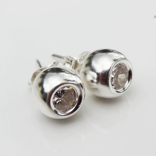 ARETE MEDIO BARRIL PLATA.925