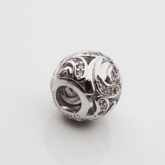 DIJE PARA PULSERA PIEDRAS PLATA.925