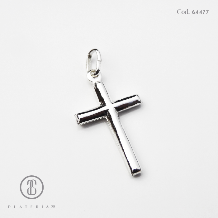 DIJE CRUZ PLATA.925